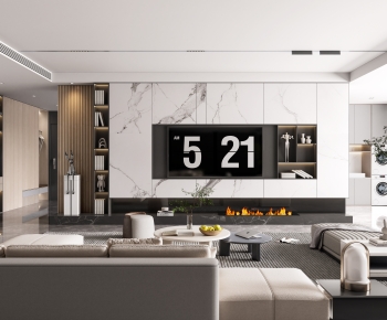 Modern A Living Room-ID:201590069