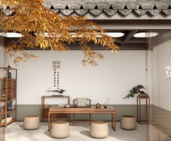New Chinese Style Tea House-ID:882806062