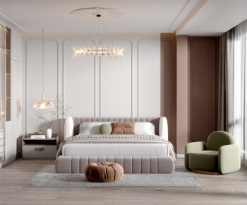 French Style Bedroom-ID:103126052