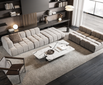 Modern A Living Room-ID:611453061