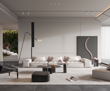 Modern A Living Room-ID:787085068