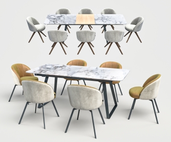 Modern Dining Table And Chairs-ID:837843897