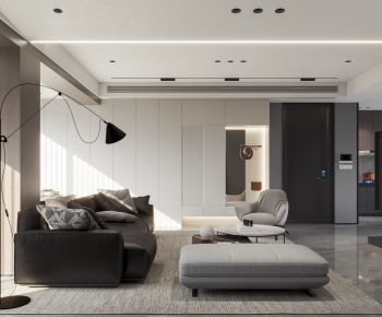 Modern A Living Room-ID:904822118