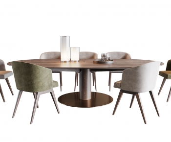 Modern Dining Table And Chairs-ID:312668095