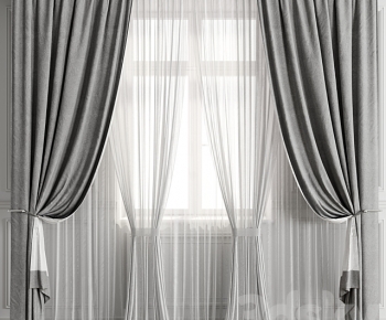 Modern French Style The Curtain-ID:732167964