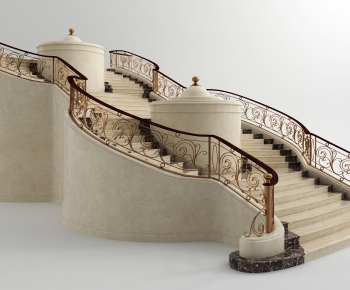 Simple European Style Stair Balustrade/elevator-ID:879421954