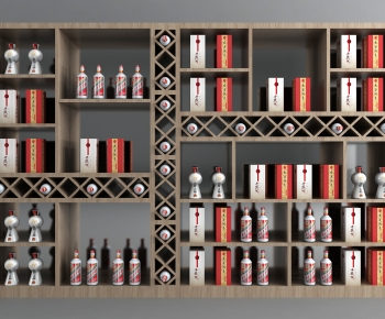 Modern Wine Cabinet-ID:642510898