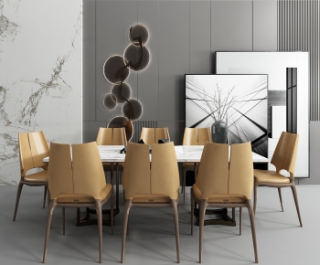 Modern Dining Table And Chairs-ID:768553022
