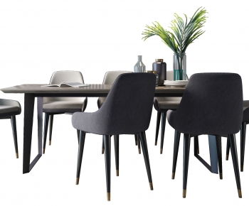 Modern Dining Table And Chairs-ID:679687987