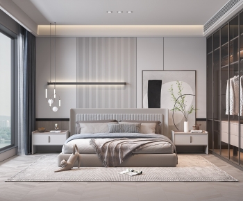 Modern Bedroom-ID:372983934