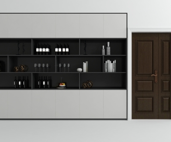 Modern Wine Cabinet-ID:101887941