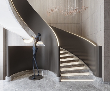 Modern Stairwell-ID:558506014