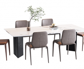 Modern Dining Table And Chairs-ID:433073042