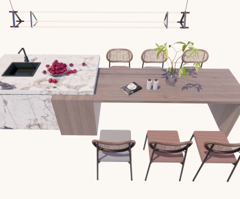 Modern Dining Table And Chairs-ID:674268966