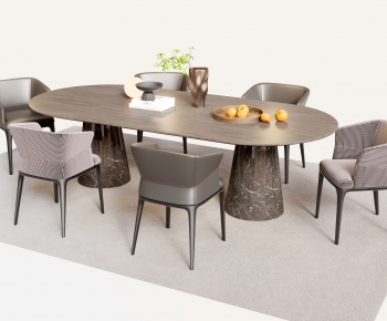 Modern Dining Table And Chairs-ID:634368903