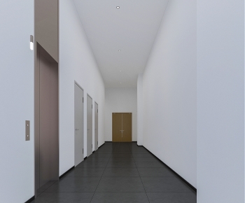 Modern Corridor/elevator Hall-ID:767579085