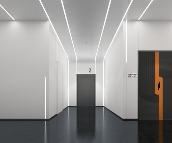 Modern Corridor/elevator Hall-ID:991718053