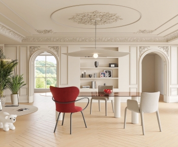 French Style Dining Room-ID:951909071