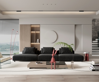 Modern A Living Room-ID:356463916