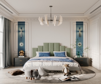 French Style Bedroom-ID:326926955