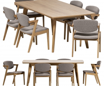 Nordic Style Dining Table And Chairs-ID:754483943