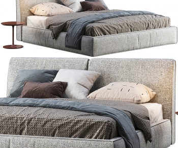 Modern Double Bed-ID:965969092