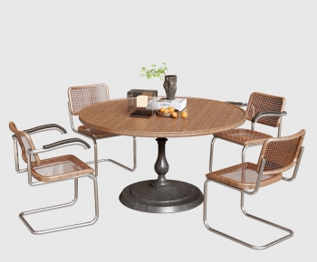 Modern Dining Table And Chairs-ID:980988035