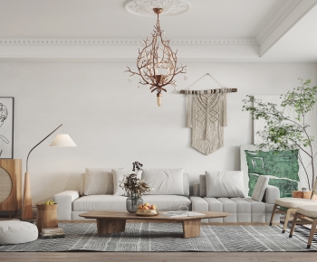 Nordic Style A Living Room-ID:235804082