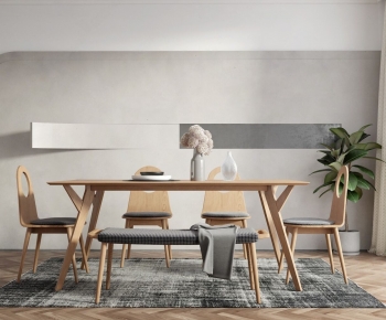 Nordic Style Dining Room-ID:610645067