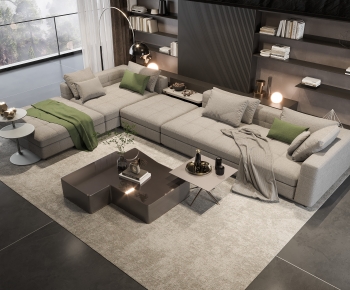 Nordic Style Sofa Combination-ID:348822128