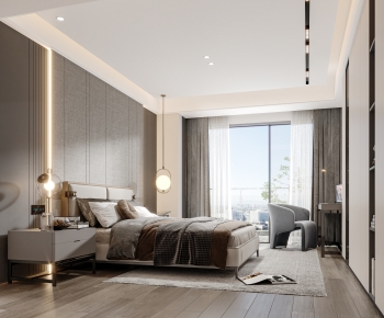 Modern Bedroom-ID:907649041