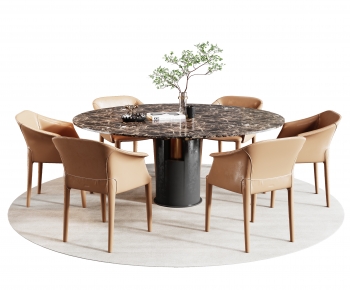 Modern Dining Table And Chairs-ID:297504902