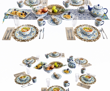 欧式古典餐具-ID:956631907