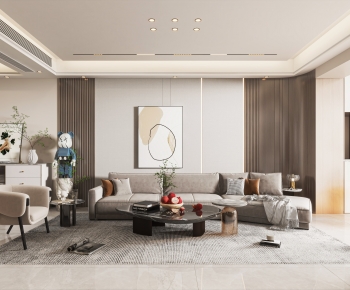 Modern A Living Room-ID:884169103