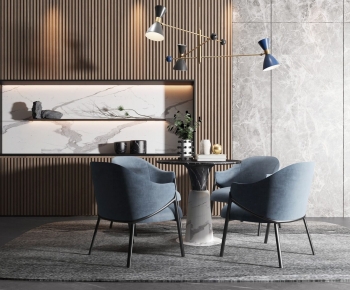 Modern Dining Table And Chairs-ID:463952062