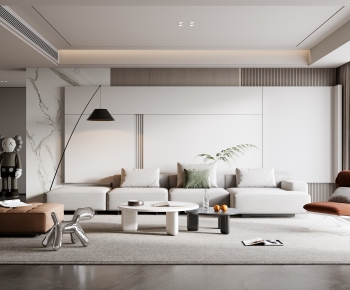 Modern A Living Room-ID:802618983