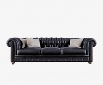 European Style Three-seat Sofa-ID:508655077