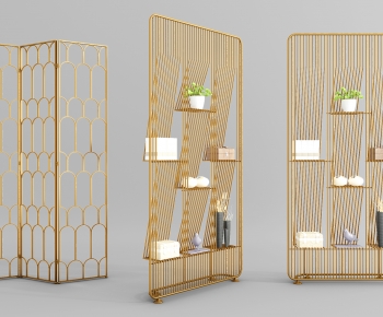 Modern Metal Screen Partition-ID:371680316