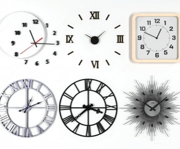 Modern Clocks And Watches-ID:404983049
