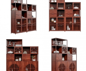 Chinese Style Decorative Cabinet-ID:914705991