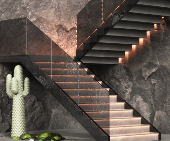 Modern Stair Balustrade/elevator-ID:171049123
