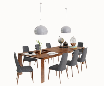 Modern Dining Table And Chairs-ID:227444895