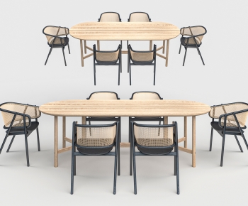 Modern Dining Table And Chairs-ID:504426967