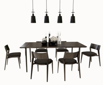 Modern Dining Table And Chairs-ID:754745013