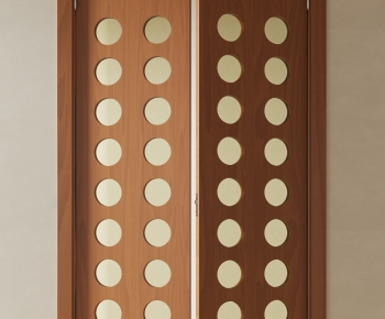 Modern Wabi-sabi Style Double Door-ID:334326033