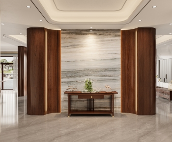 New Chinese Style Hallway-ID:291080952