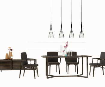 Modern Dining Table And Chairs-ID:151084903