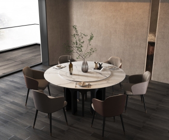 Modern Dining Table And Chairs-ID:136883027