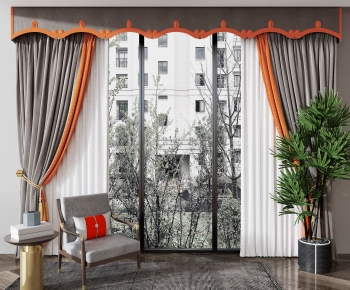 New Chinese Style The Curtain-ID:646648882