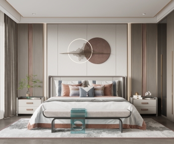 New Chinese Style Bedroom-ID:521326077